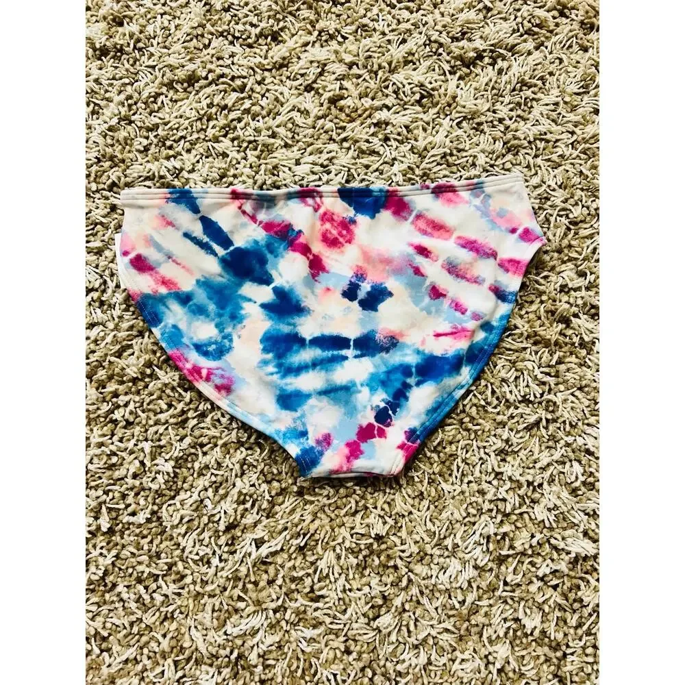 NWT❤️Abercrombie big kids Tie Die bikini bottom sz11-12